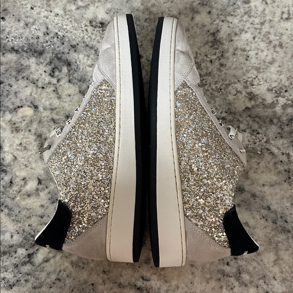 Vintage Havana Silver/Gold Glitter Star Sneakers - Picture 7 of 11